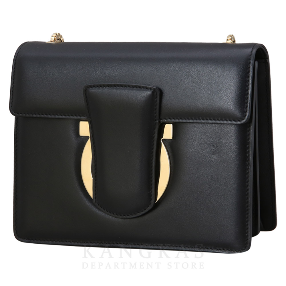Salvatore Ferragamo(USED)페레가모 21F893 간치니 체인 크로스백